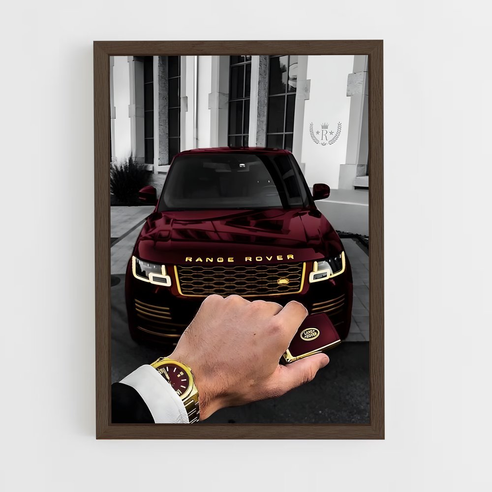 Poster Clé de la Maison – affiche Land Rover (vue 5)